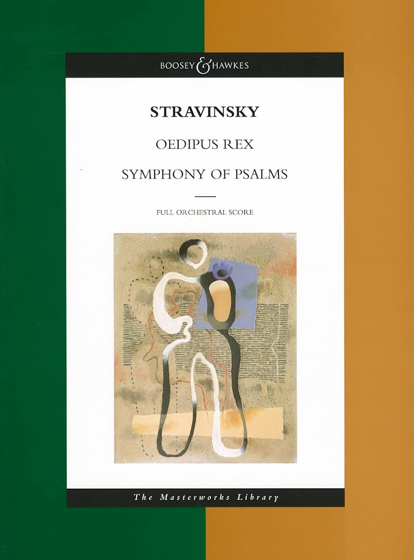 Oedipus Rex/ Symphony of Psalms (The Boosey & Hawkes Masterworks Library) Sheet Music
