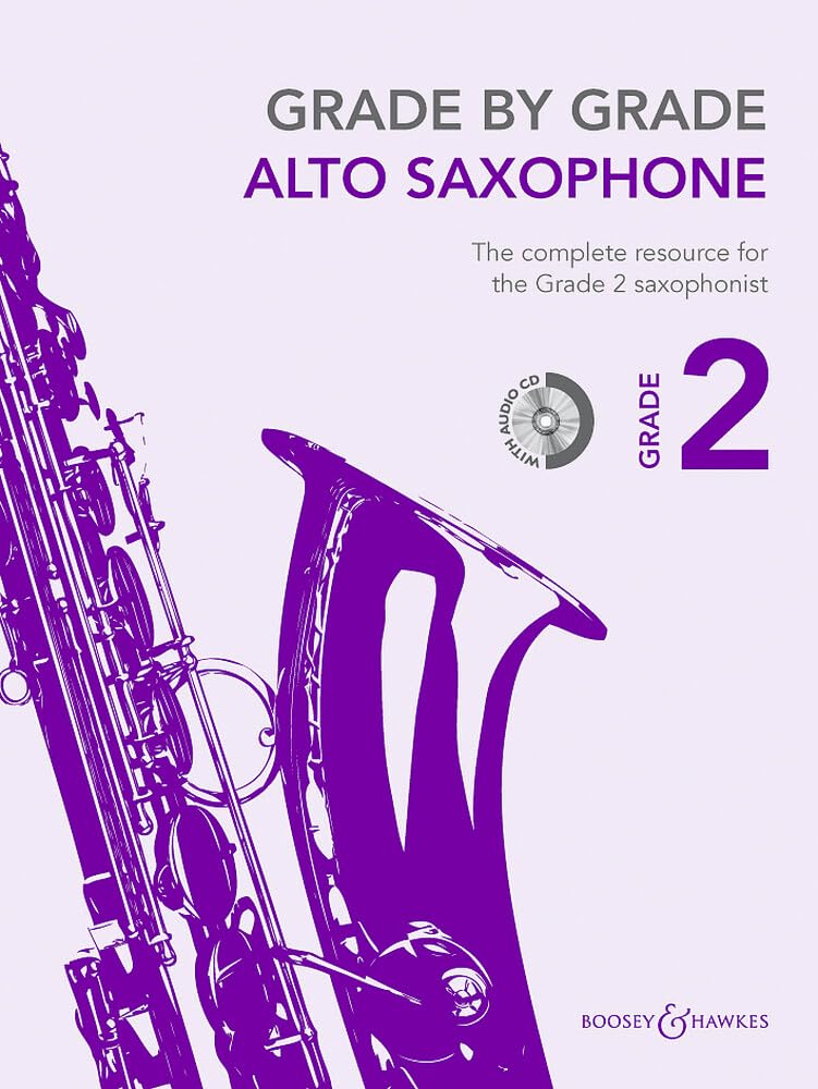 Grade by Grade - Alto Saxophone: Grade 2. Alt-Saxophon und Klavier. Sheet Music