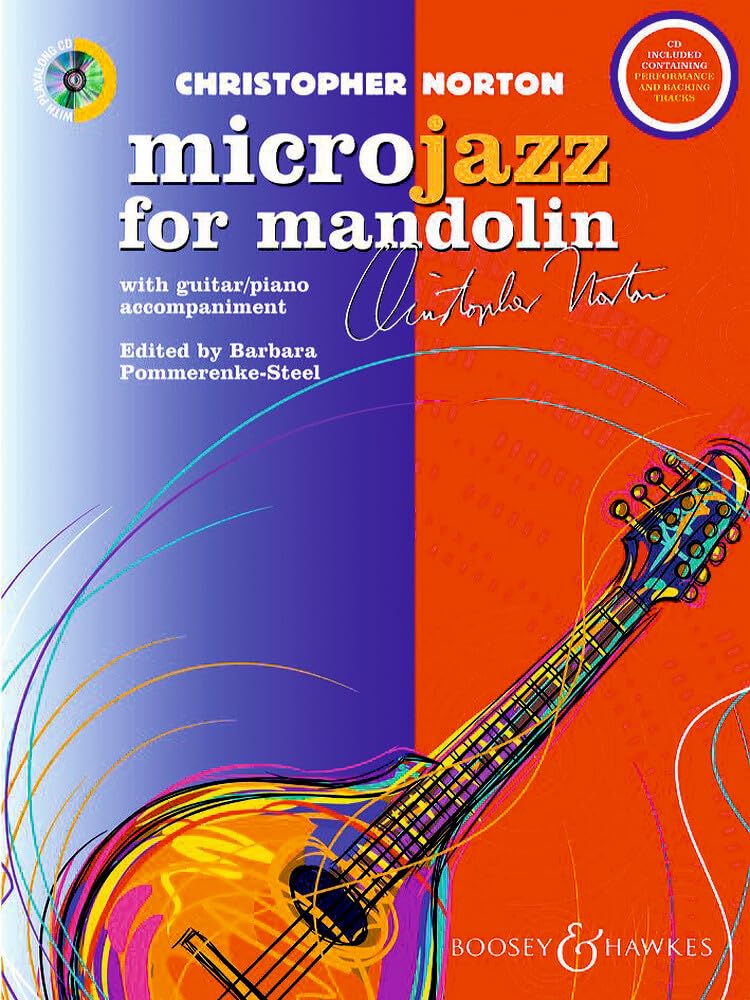 Christopher Norton - Microjazz for Mandolin: With Guitar/Piano Accompaniment with CD of Performance and Backing Tracks book