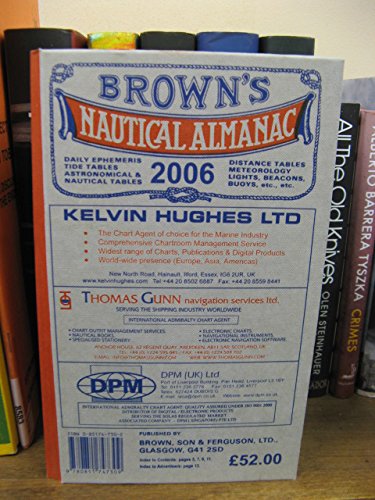 Product Image: Browns Nautical Almanac 2006