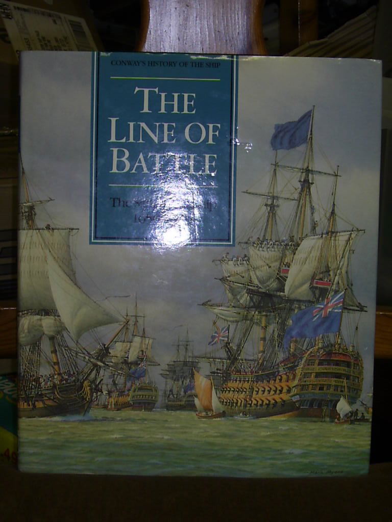 LINE OF BATTLE THE SAILING WARSHI Leisure, Home & Garden
