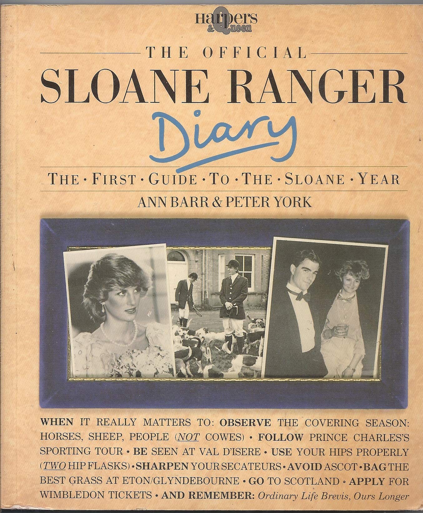 "Harpers and Queen" Official Sloane Ranger Diary Books