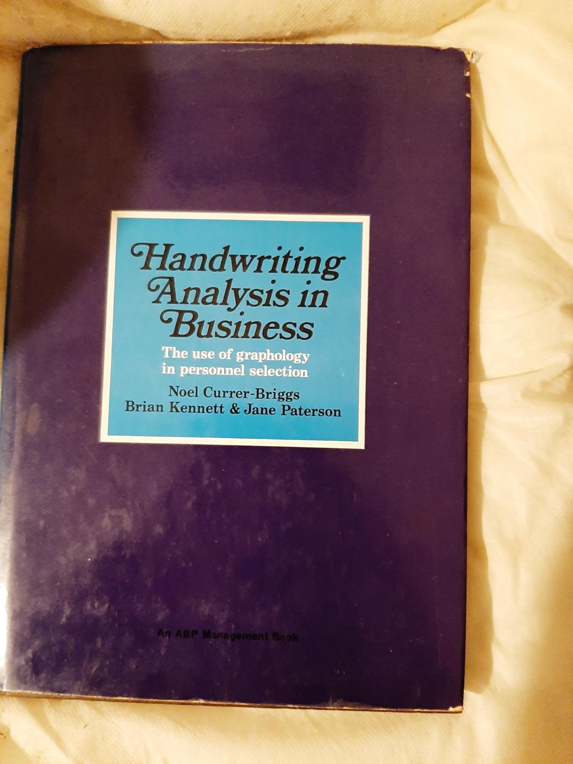 Handwriting Analysis in Business Books