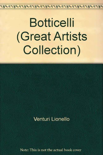 Botticelli (Great Artists Collection) Books