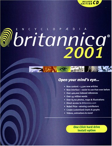 Encyclopaedia Britannica: 2001 Other software