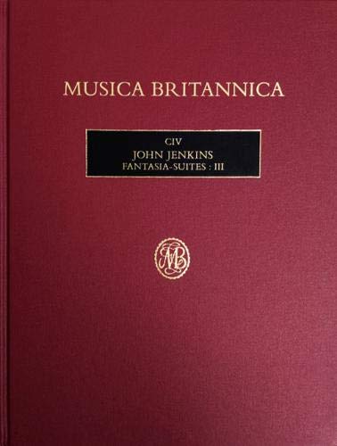 John Jenkins: Fantasia-Suites: III (Musica Britannica, Band 104) Sheet Music