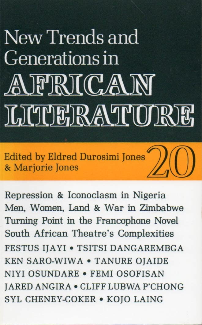 Alt 20 New Trends and Generations in African Literature Contemporary literature