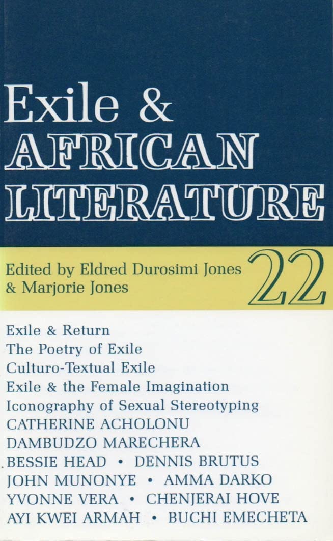 Alt 22 Exile and African Literature Contemporary literature