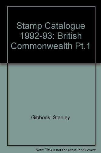 Stanley Gibbons Stamp Catalogue, Part 1: British Commonwealth, 1992/93 : Volume 2, Countries J to Z Hobbies & Crafts