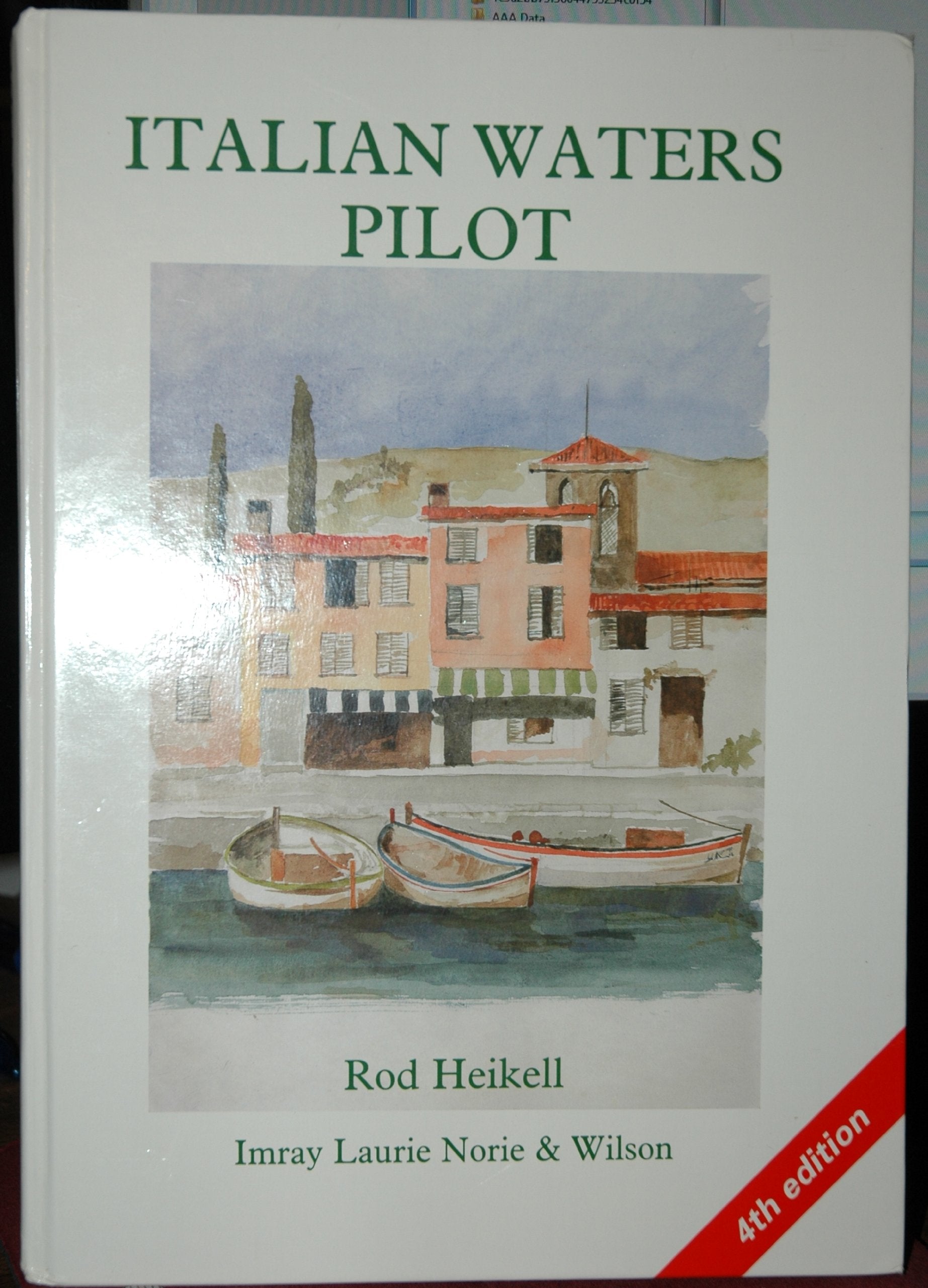 Italian Waters Pilot (Mediterranean pilots & charts) Leisure, Home & Garden