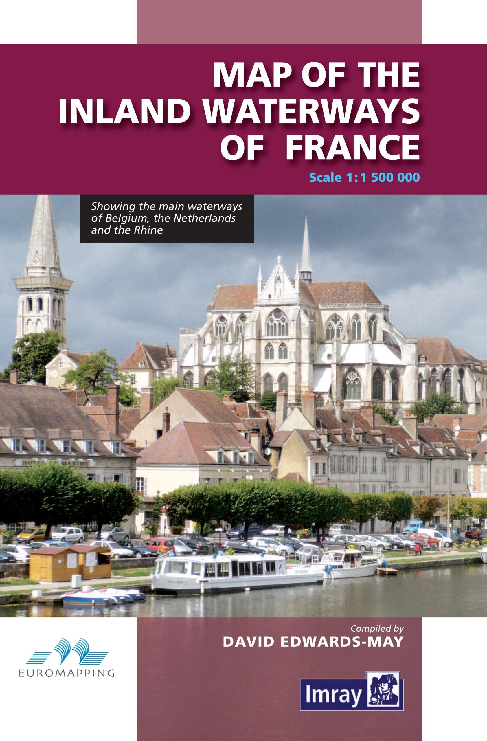 Map of the Inland Waterways of France Leisure, Home & Garden