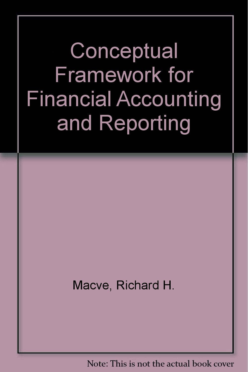 Product Image: Conceptual Framework for Financial Accounting and Reporting