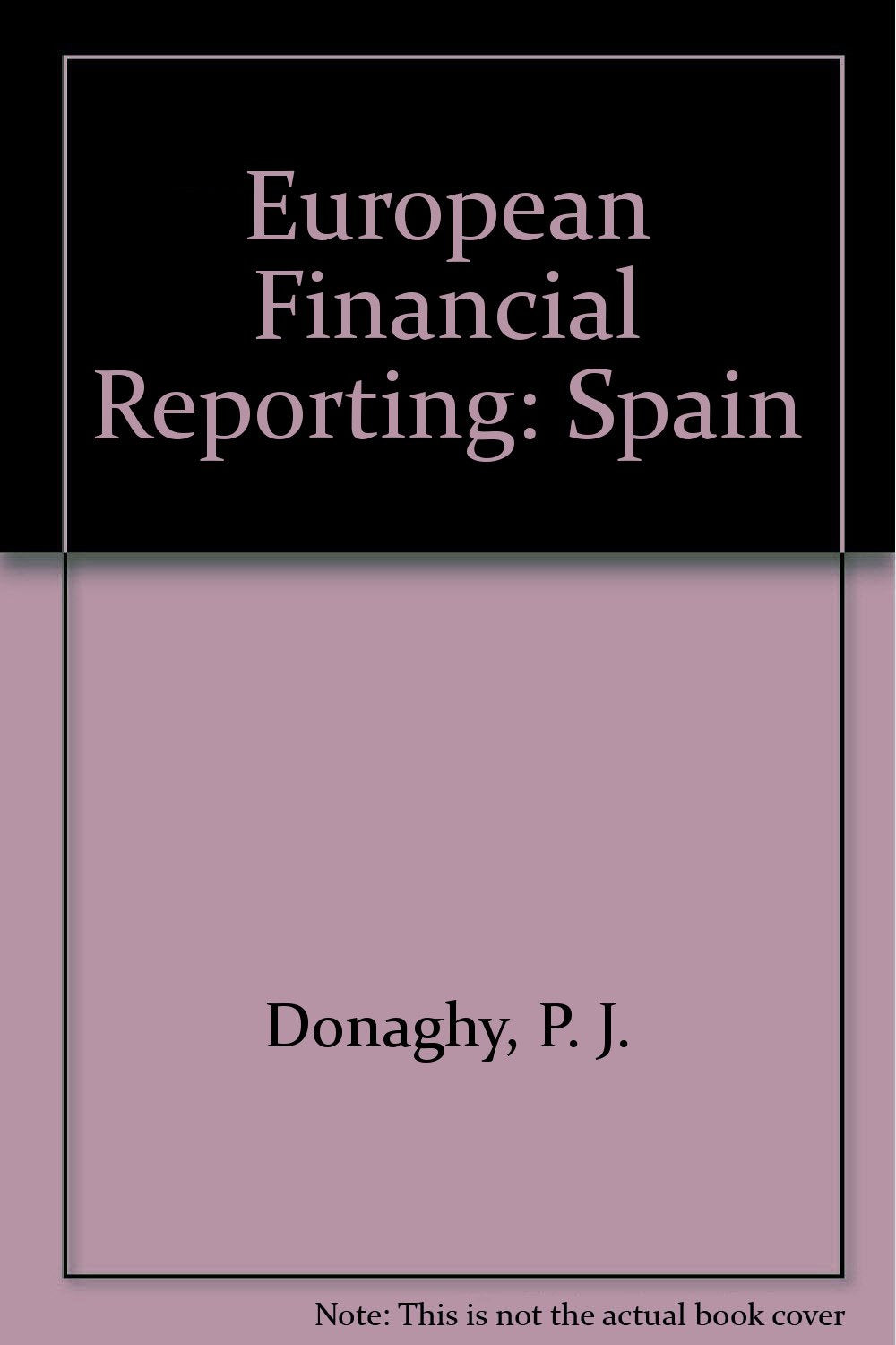 European Financial Reporting: Spain Books