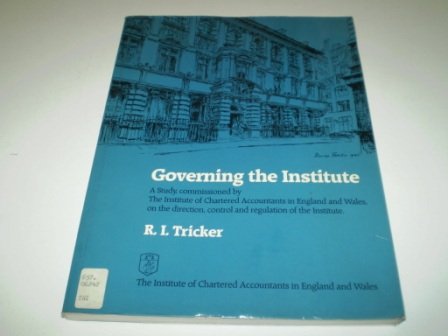 Product Image: Governing the Institute