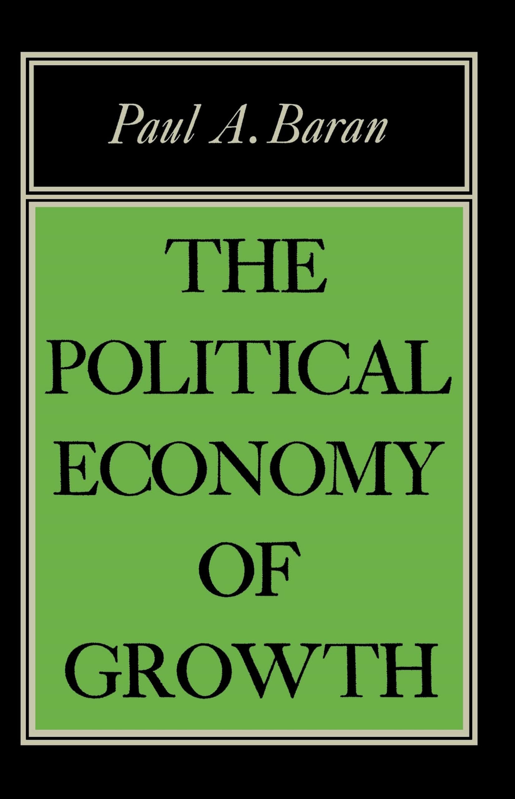 Political Economy of Growth book