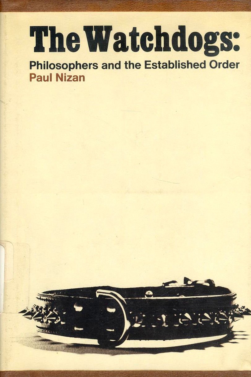 The Watchdogs: Philosophers and the Established Order book
