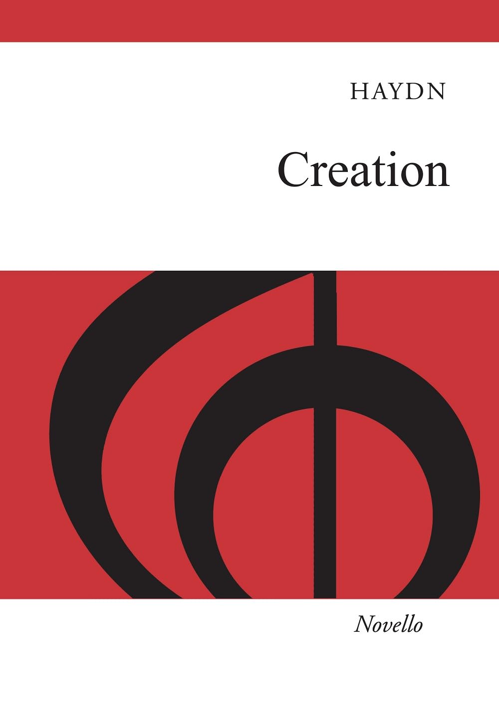 Creation - Vocal Score. Chœur Mixte et Piano/Orgue. Conducteur book