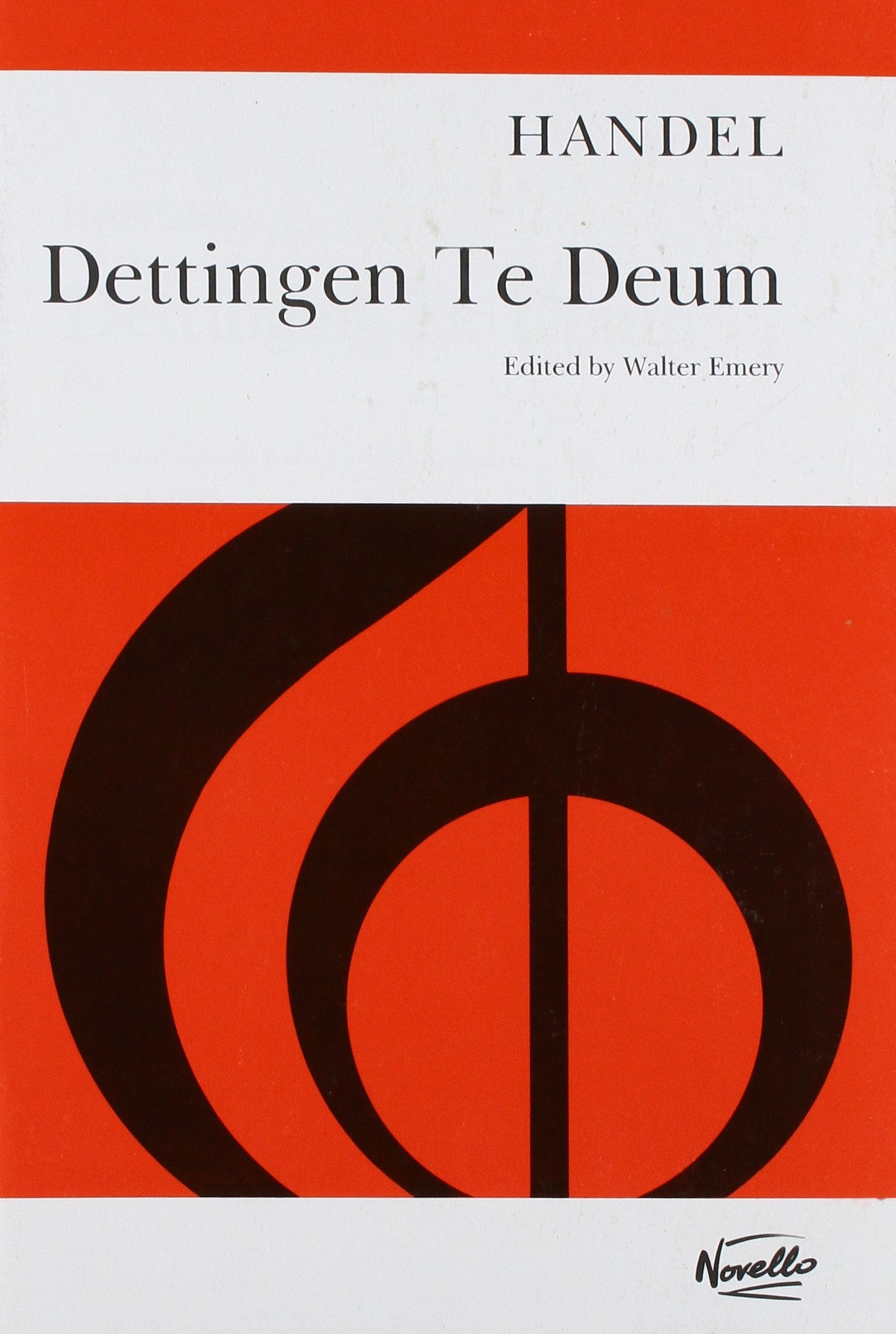 Dettingen Te Deum (SATB and Piano). Klavierauszug Business, Finance & Career