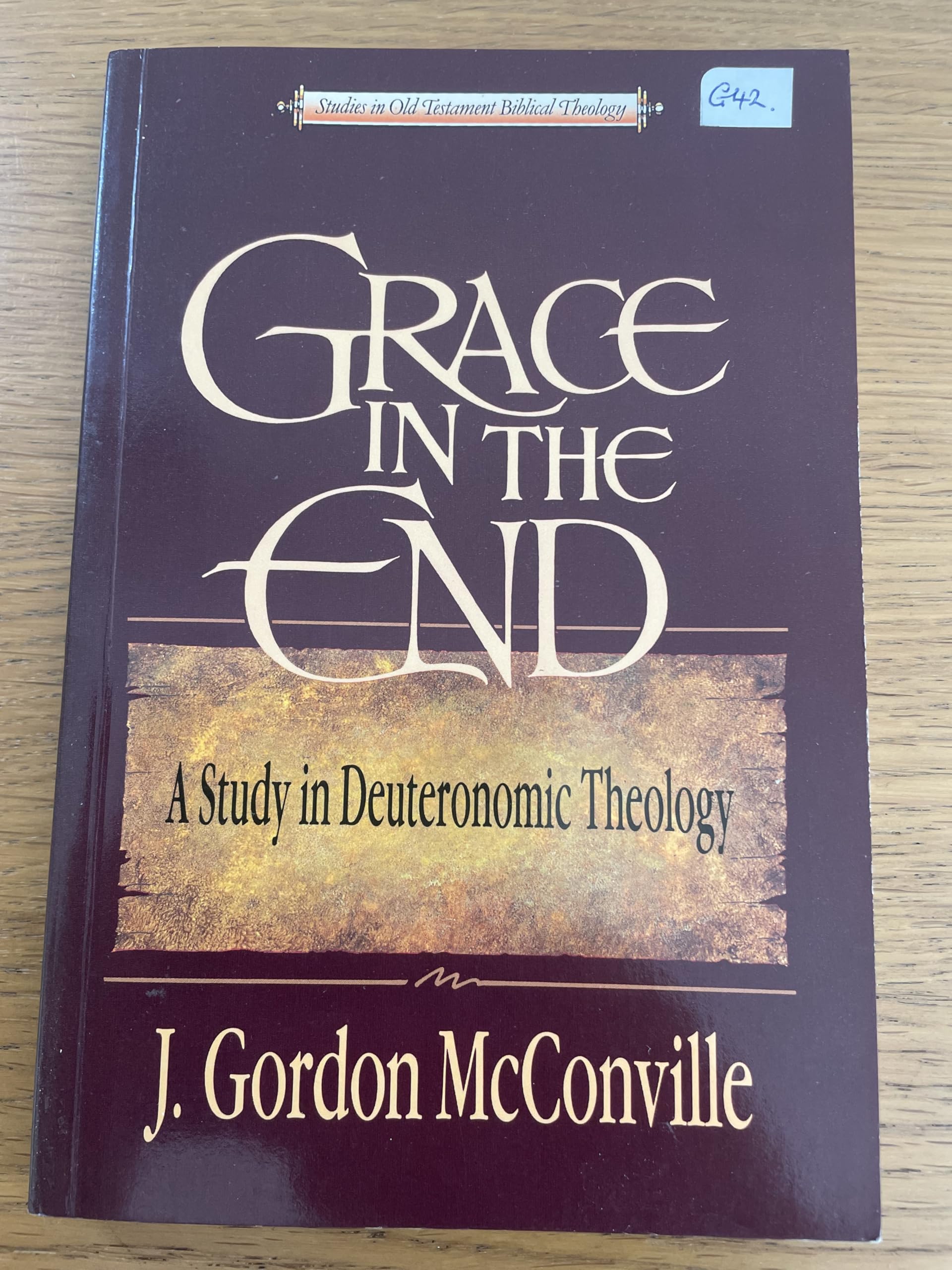 Grace in the End: Study in Deuteronomic Theology (Studies in Old Testament Biblical Theology) Religion & Esotericism