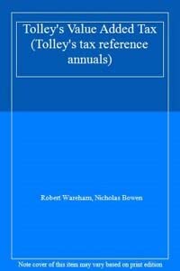 Tolley's Value Added Tax (Tolley's tax reference annuals) Law