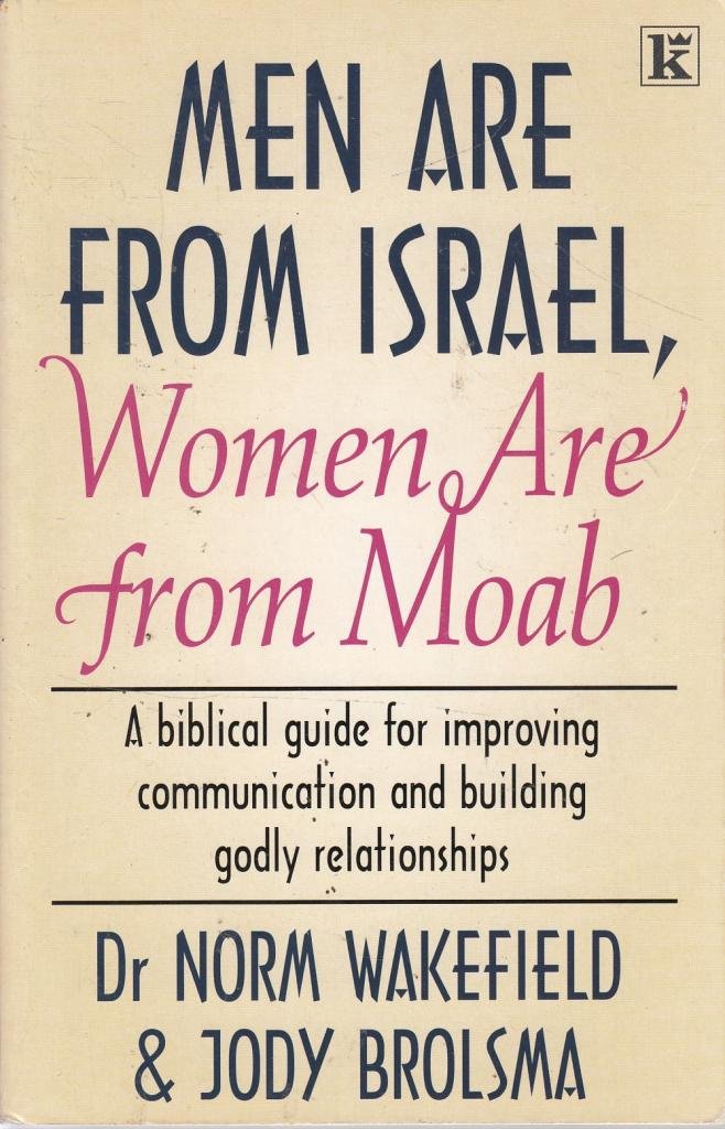Men are from Israel, Women are from Moab Religion & Esotericism