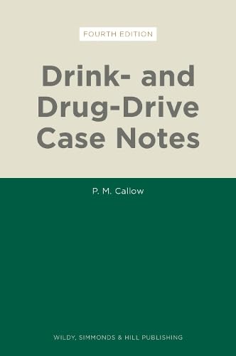 Product Image: Drink- and Drug-Drive Case Notes