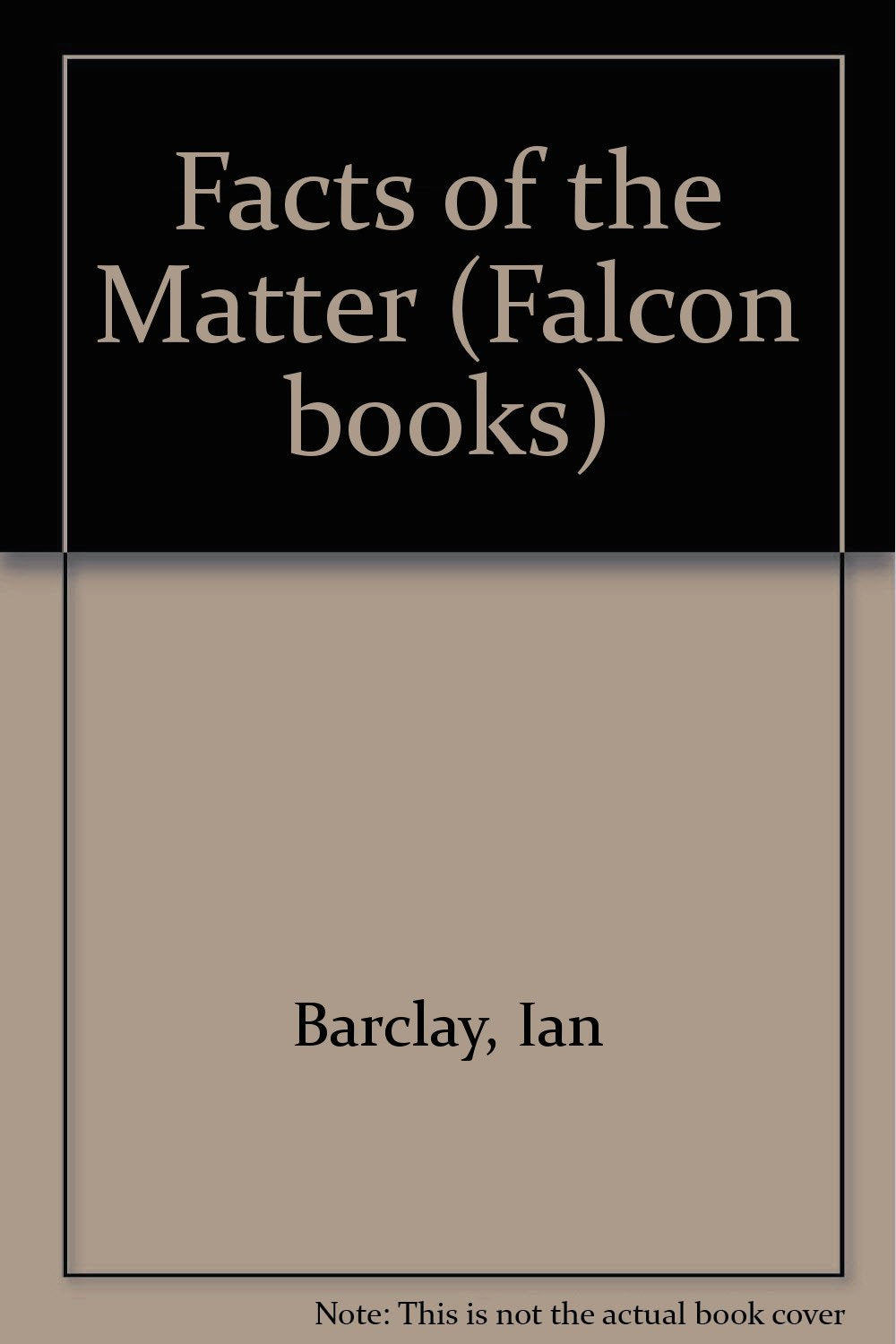 Facts of the Matter Books