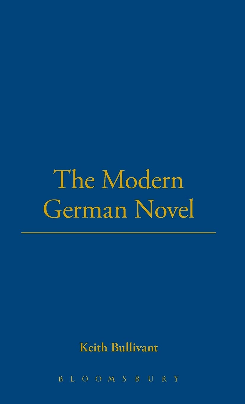Product Image: The Modern German Novel