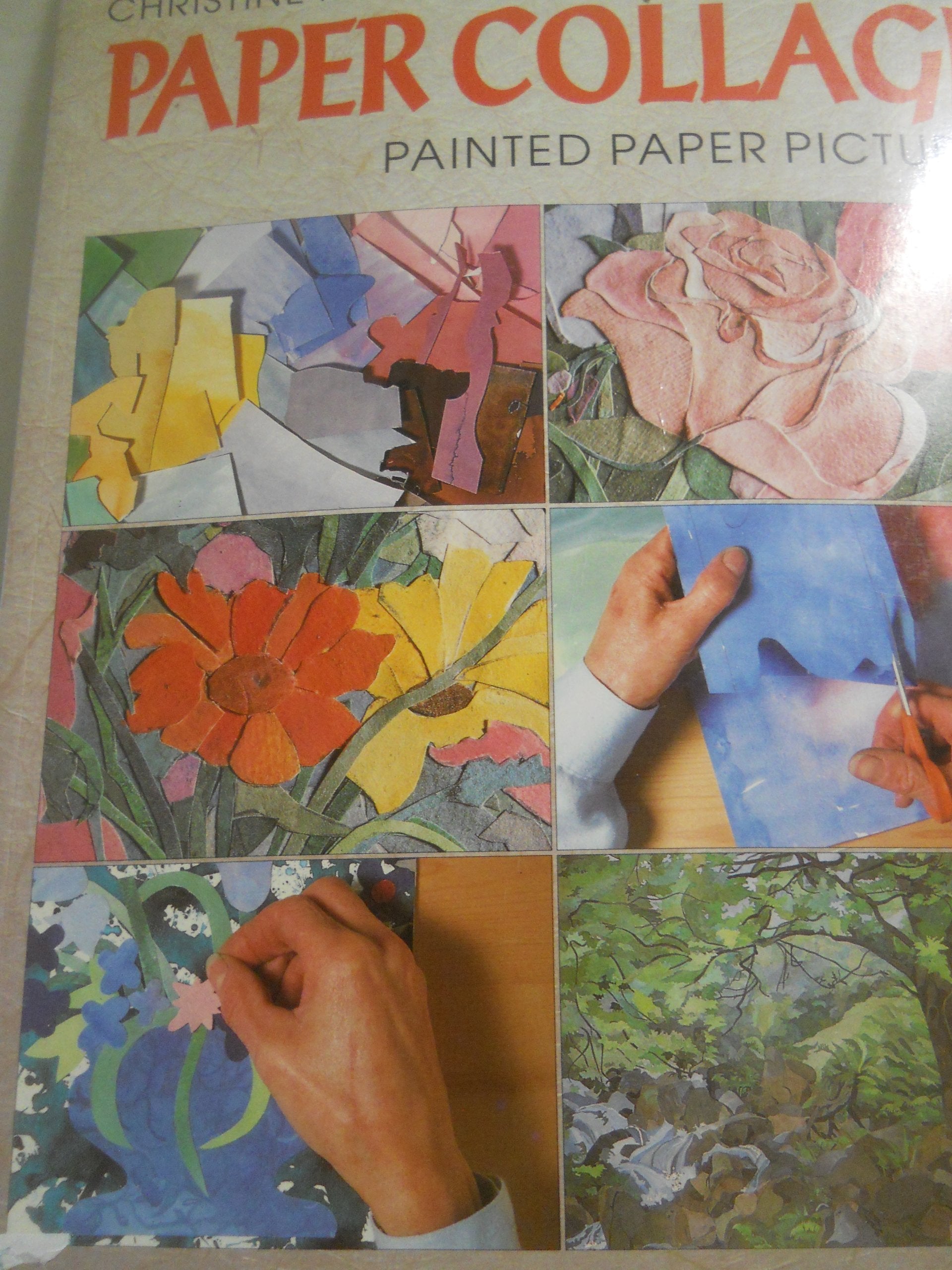 Paper Collage: Painted Paper Pictures Hobbies & Crafts