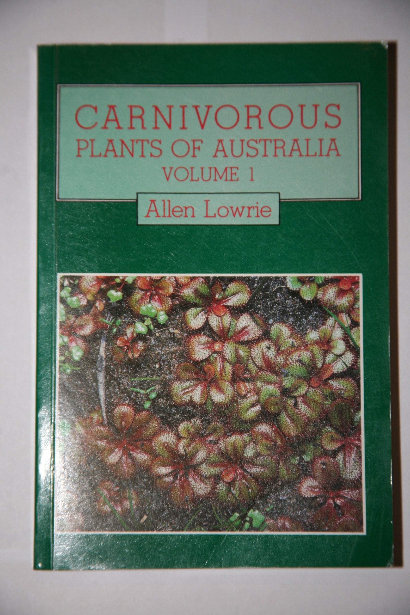 Carnivorous Plants of Australia book