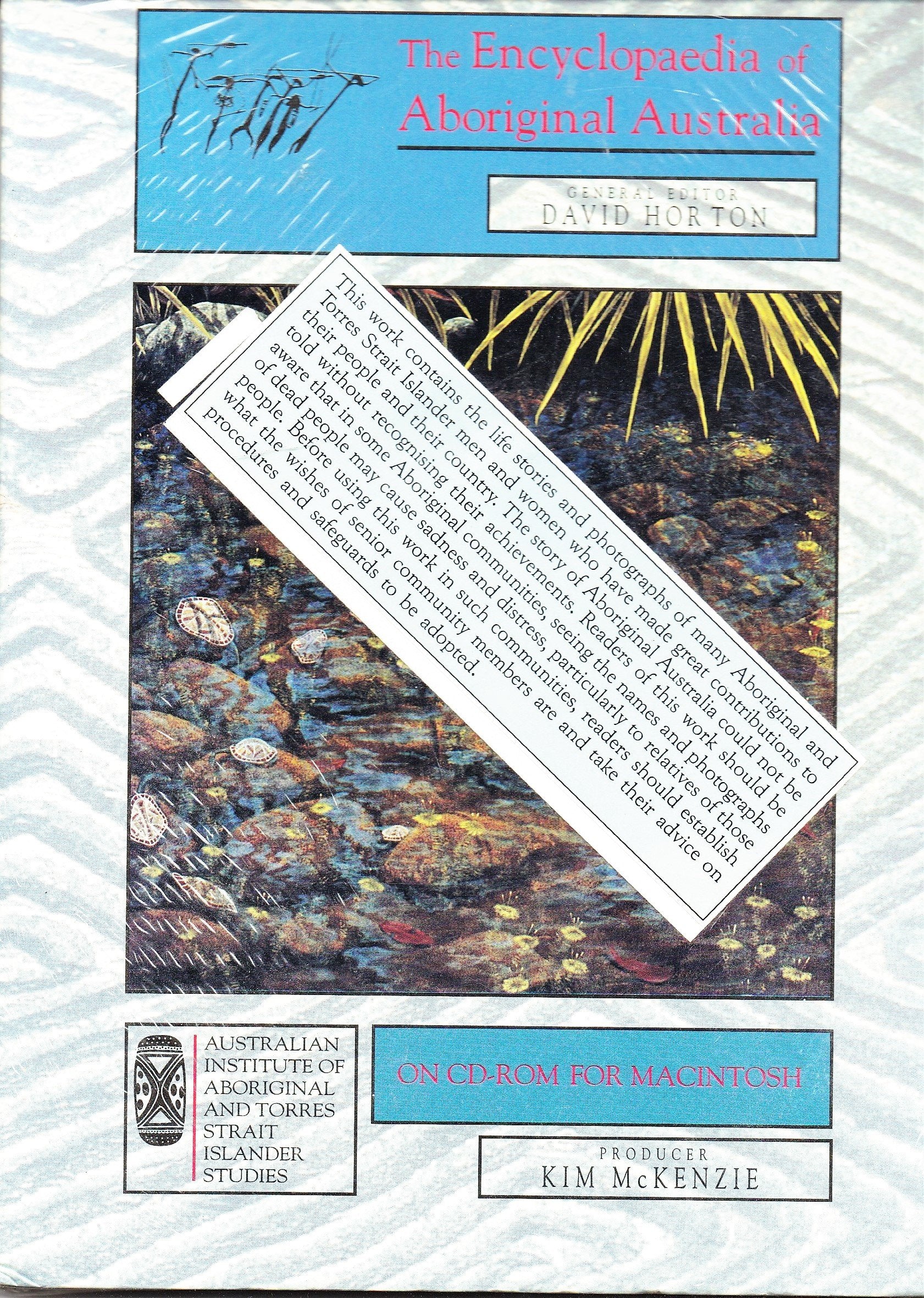 Encyclopaedia of Aboriginal Australia: Interactive Macintosh CD-Rom with Sound and Video: CD Rom Macintosh Version Books