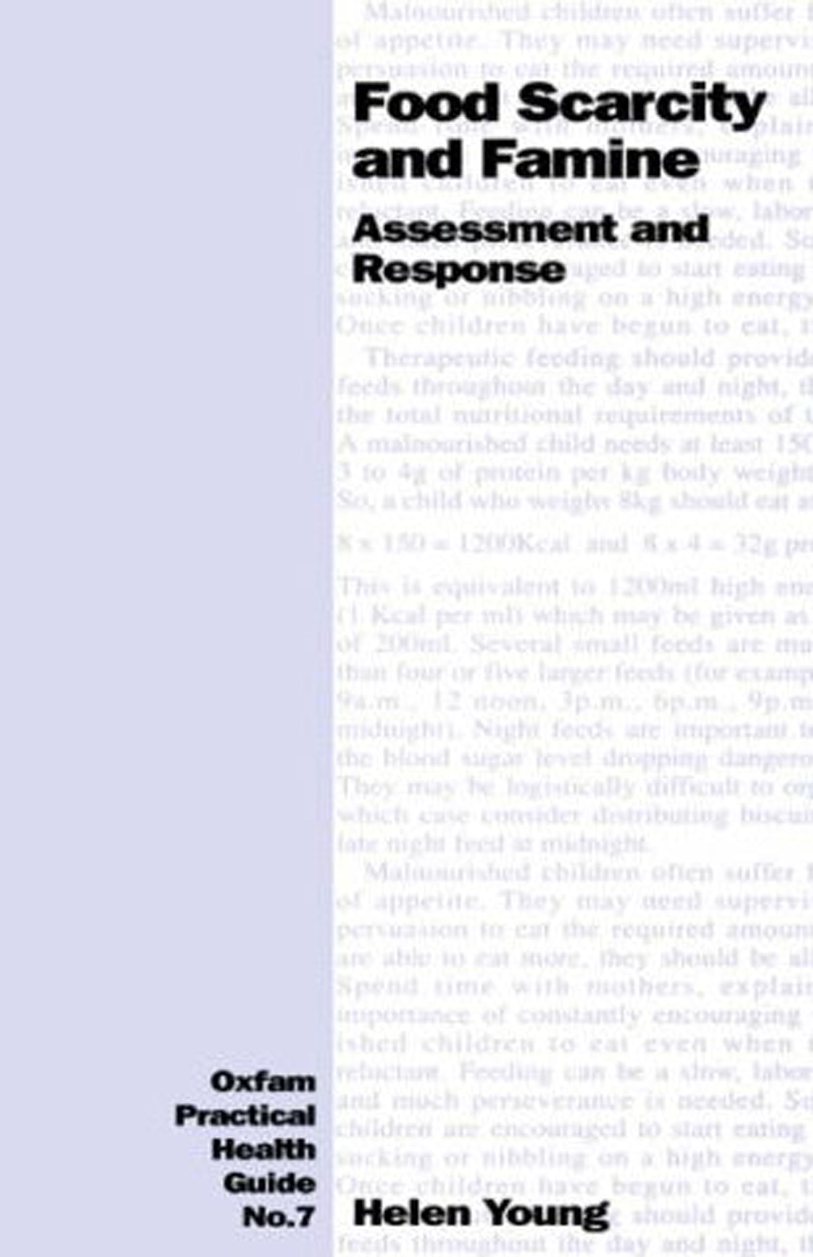 Food Scarcity and Famine: Assessment and Response book