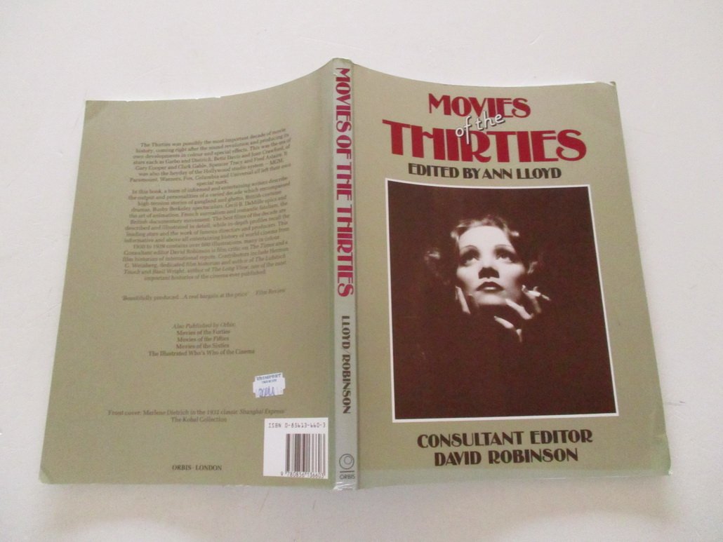 Movies of the Thirties book