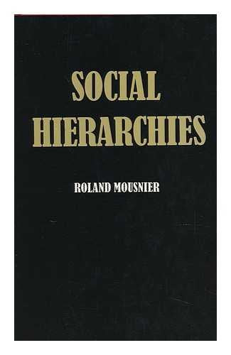 Social Hierarchies book