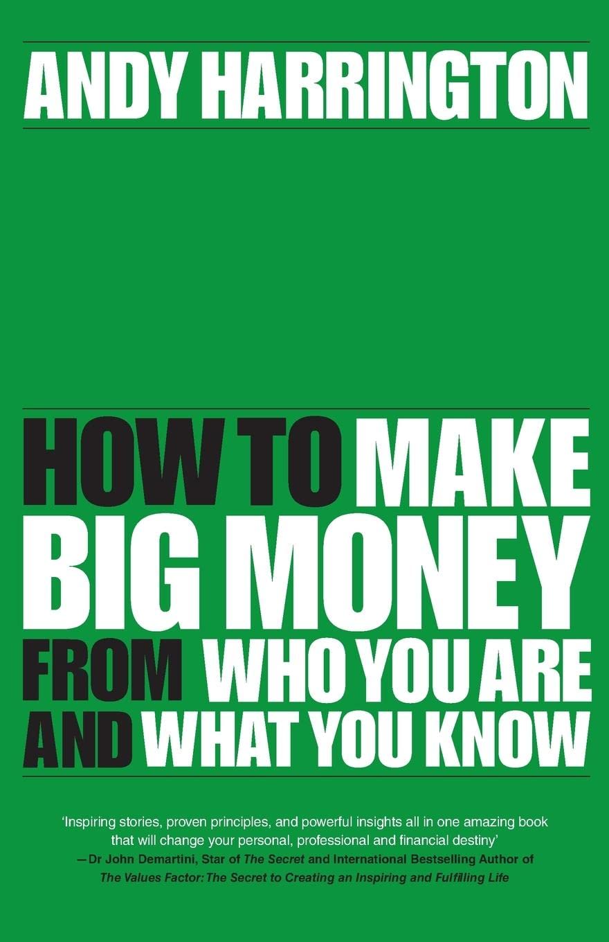 Passion Into Profit Law Books