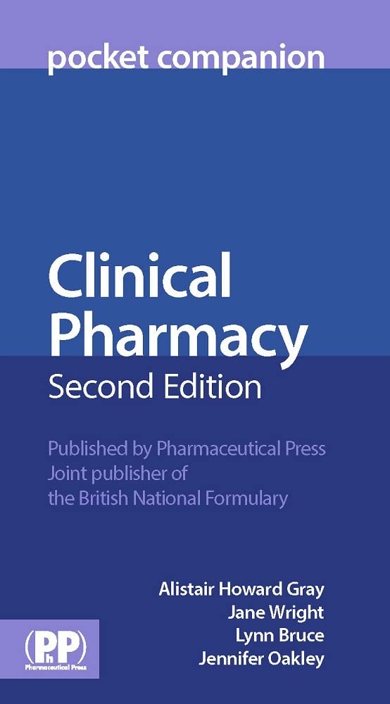 Clinical Pharmacy Pocket Companion Medicine
