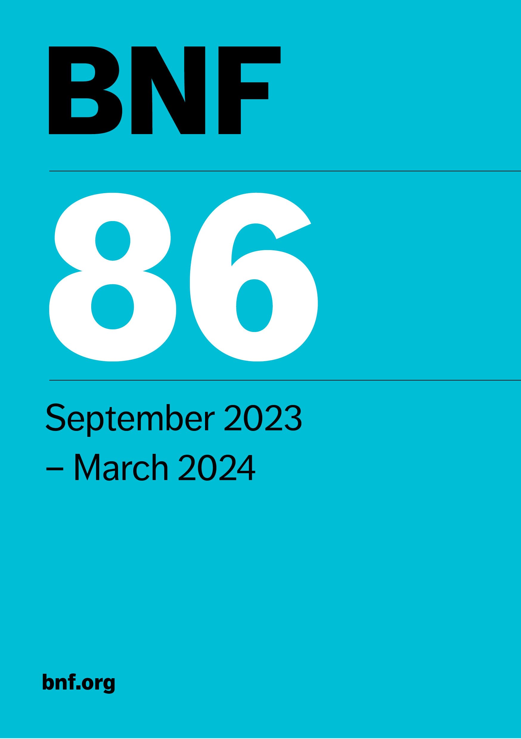 British National Formulary Bnf 86 Medicine
