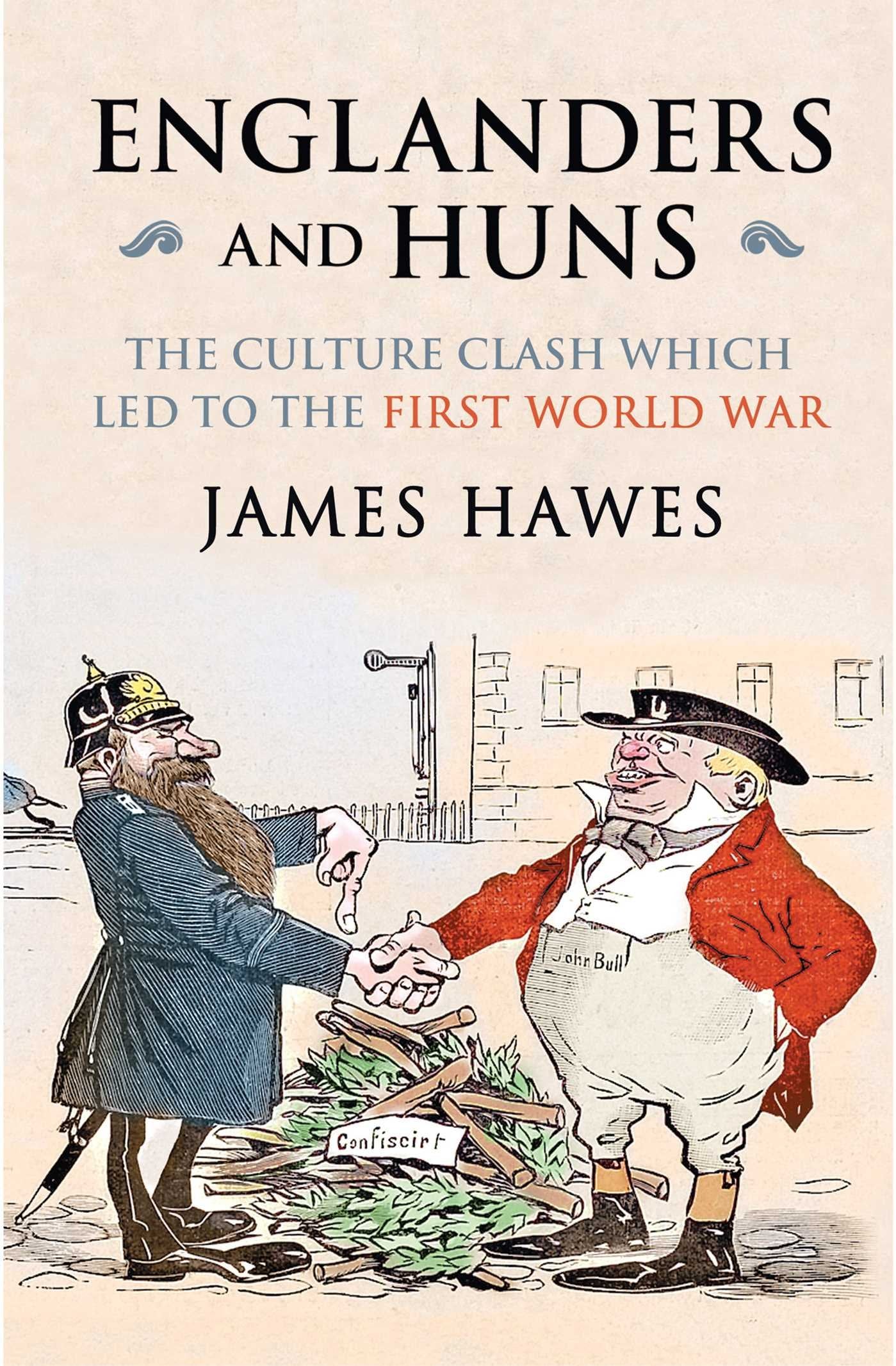 Englanders and Huns German history books