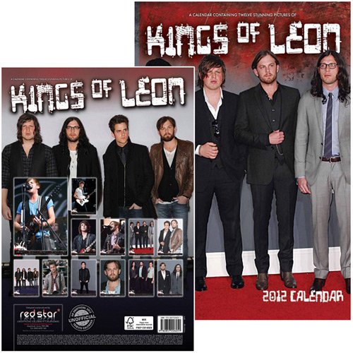 Kings of Leon - Calendar 2012 Kings of Leon Calendars