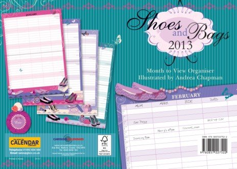 Shoes and Bags Month to View 2013: Planner (Shoes and Bags Month to View: Planner) Leisure, Home & Garden