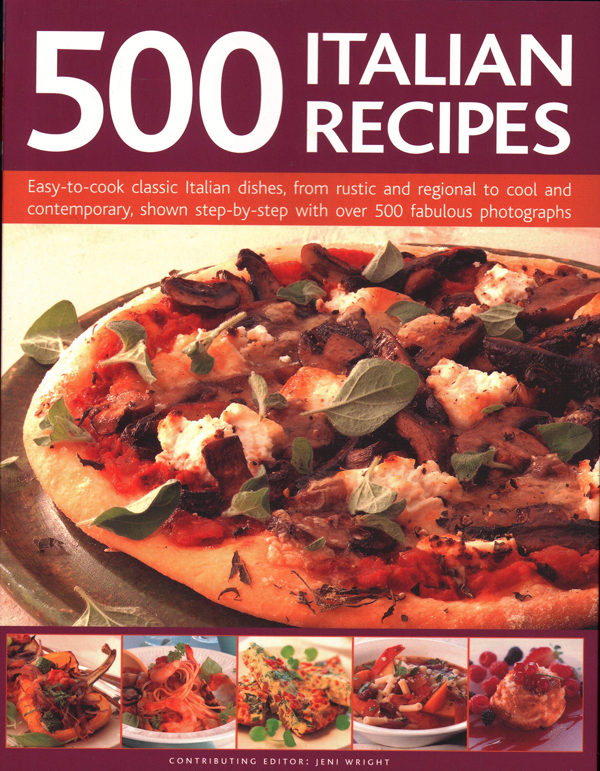 500 Italian Recipes: Easy-to-cook Classic Italian Dishes, from Rustic and Regional to Cool and Contemporary, Shown Step-by-step With over 500 Fabulous Photographs book