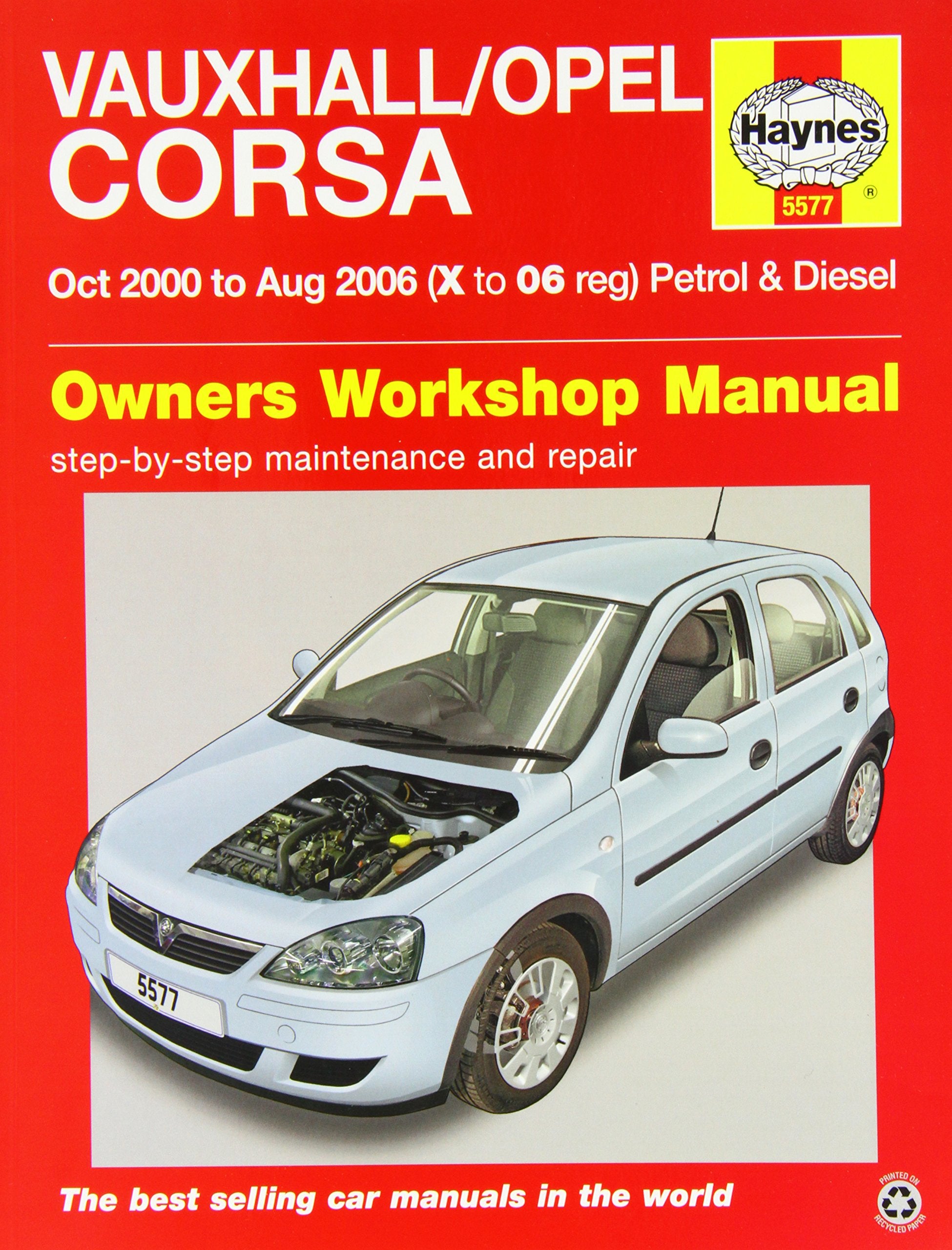 Vauxhall/Opel Corsa Service and Repair Manual: 2000-2006 book