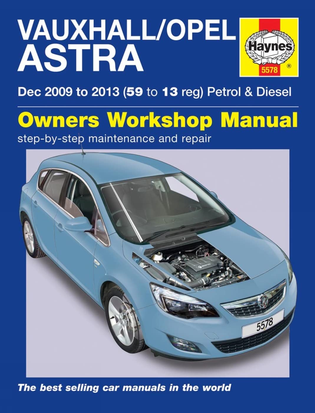 Vauxhall/Opel Astra (Dec 09 - 13) 59 To 13 Leisure, Home & Garden