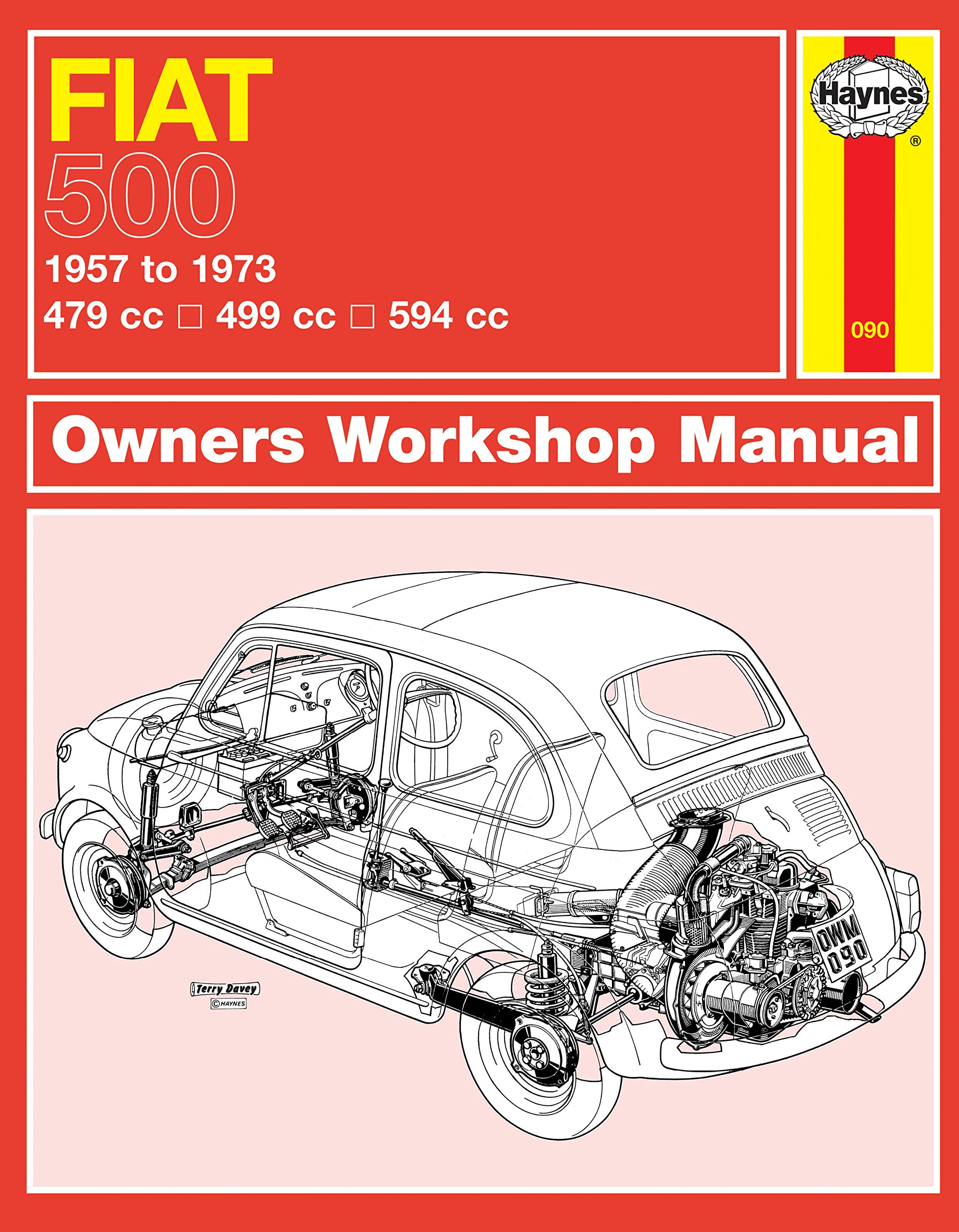 Fiat 500 (57 - 73) Haynes Repair Manual Leisure, Home & Garden