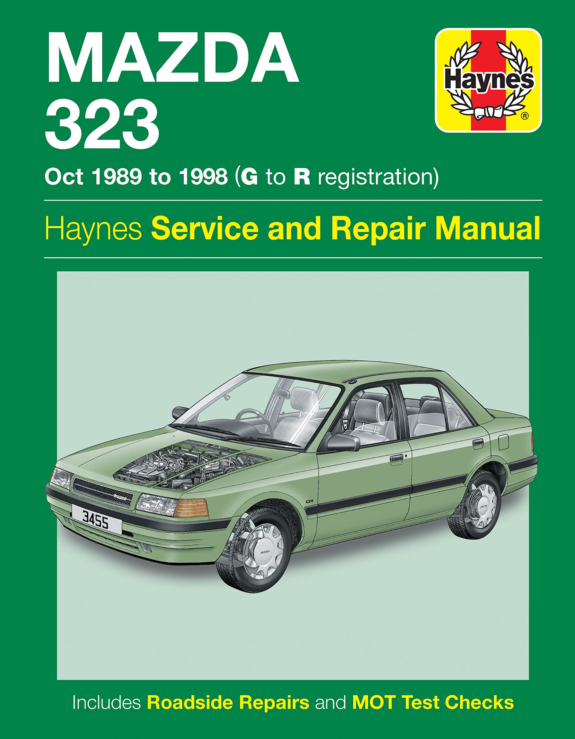 Mazda 323 (Oct 89 - 98) Haynes Repair Manual book
