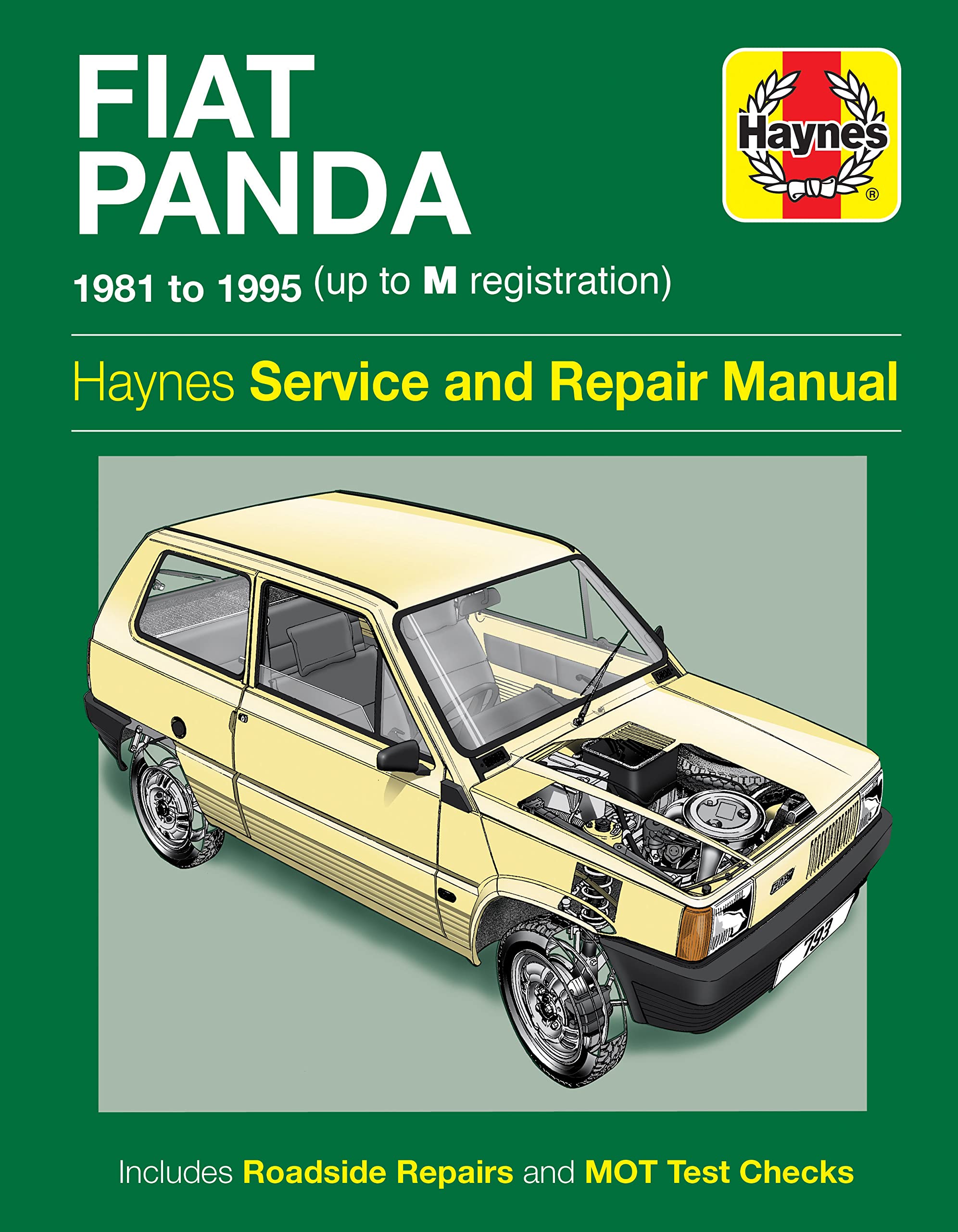 Fiat Panda (81 - 95) Haynes Repair Manual book