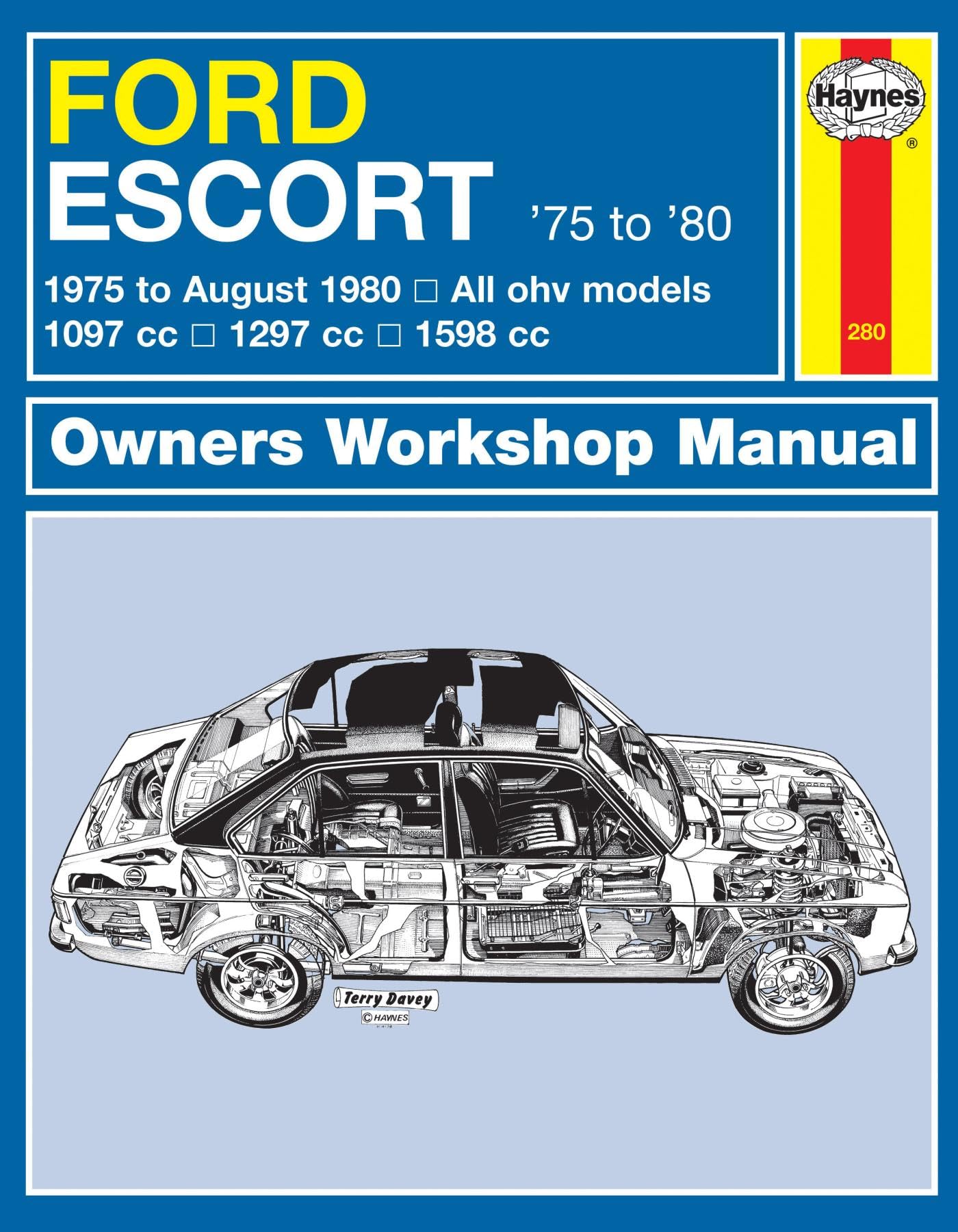 Ford Escort Owner's Workshop Manual: 75-80 Leisure, Home & Garden