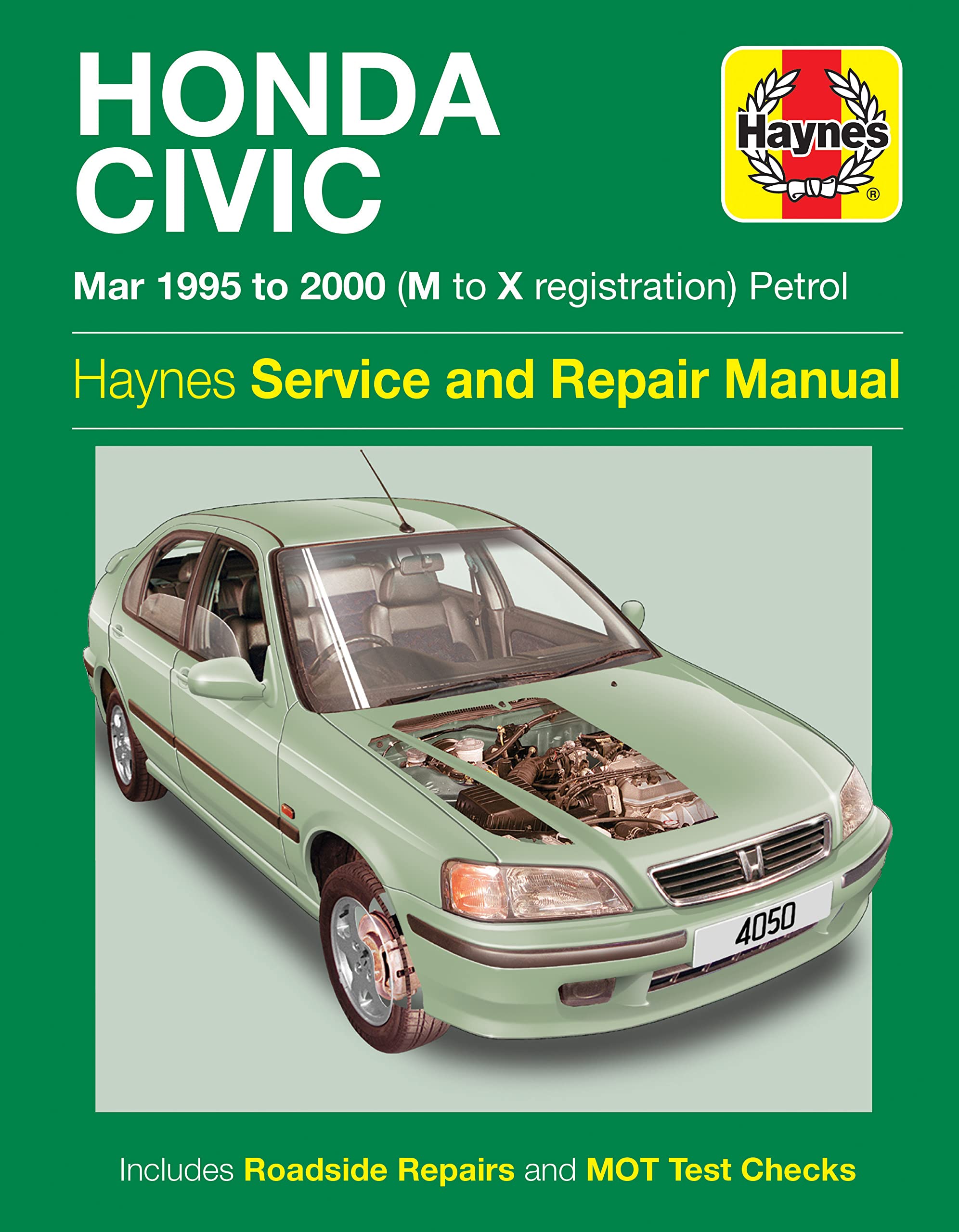 Honda Civic Petrol (Mar 95 - 00) Haynes Repair Manual: 95-00 book