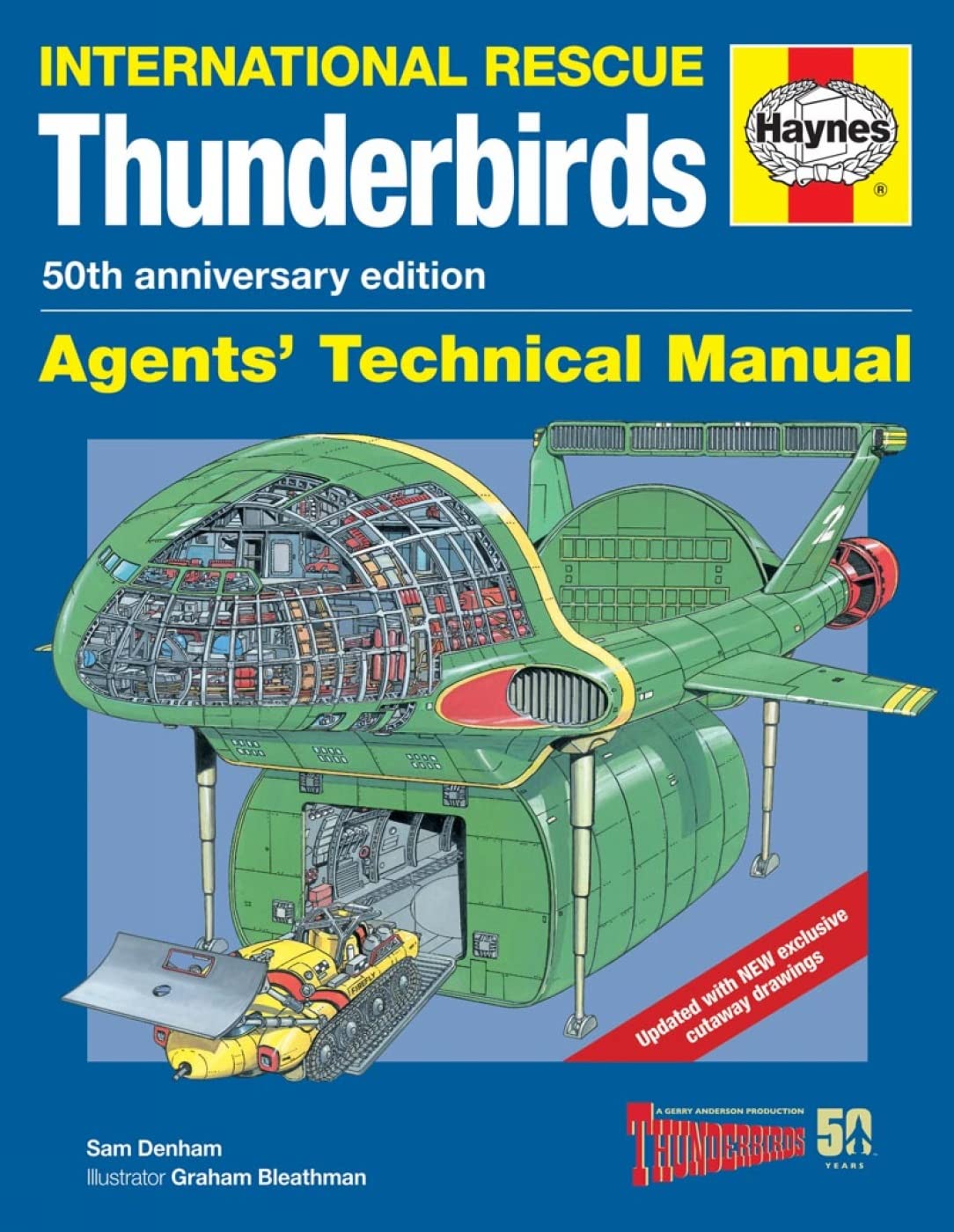 International Rescue Thunderbirds: Agents' Technical Manual: TB1-TB5, Tracy Island and associated vehicles Manga