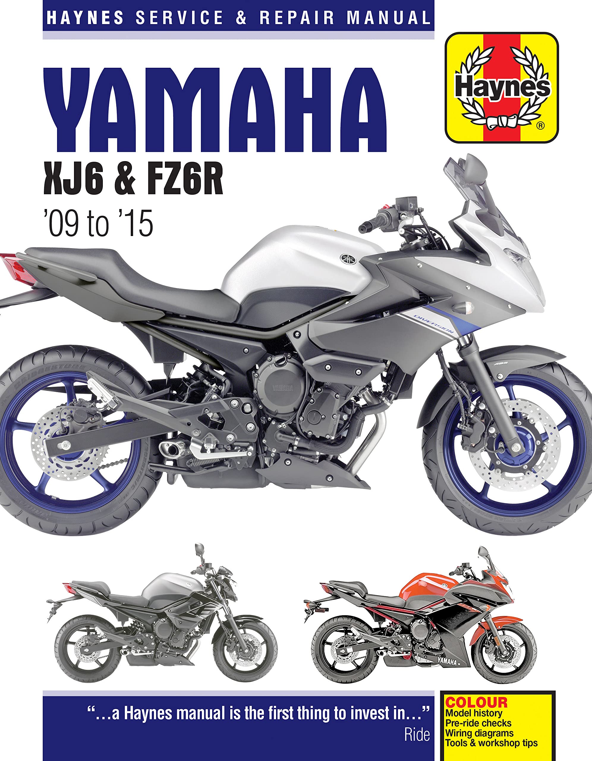 Yamaha XJ6 & FZ6R ('09 - '15) (Haynes Powersport) Hobbies & Crafts
